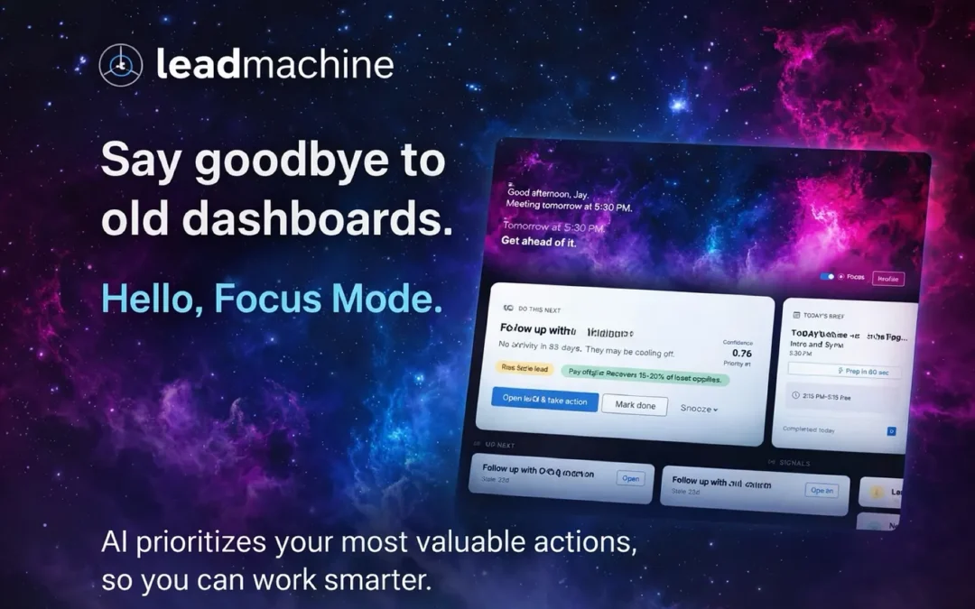 Revolutionizing CRM: How We Ditched the Dashboard and Let AI Take the Wheel at LeadMachine