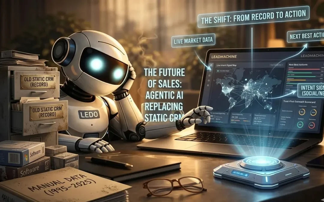 The Future of Sales: How Agentic AI is Replacing the Static CRM